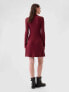 Фото #2 товара CashSoft Polo Mini Sweater Dress