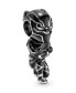 ფოტო #1 პროდუქტის Sterling Silver Marvel the Avengers Black Panther Charm