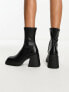 ASOS DESIGN Radiate mid-heel boots in black 44 - фото #4