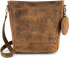 Berliner Bags Siena Vintage Shoulder Bag Leather Handbag for Women - Brown, brown