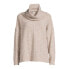 Фото #5 товара Dreamers by Debut Sweater Women's Medium Taupe Long Sleeve Cowl Neck Pullover