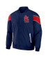 Men's Darius Rucker Collection by Navy St. Louis Cardinals Baseball Raglan Full-Snap Jacket