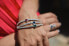Gentle silver bracelet with a glittering heart Tesori SAVB18
