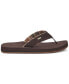 Фото #3 товара Men's Ziggy Suede Flip-Flops