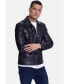 ფოტო #2 პროდუქტის Men's Fashion Leather Jacket, Nappa Black