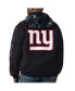 ფოტო #2 პროდუქტის Men's Black New York Giants Thursday Night Gridiron Full-Zip Hoodie Jacket