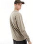 Jack & Jones oversized high neck sweat in beige