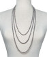 ფოტო #2 პროდუქტის Dyed Gray Cultured Freshwater Pearl (5mm) 100" Endless Strand Necklace