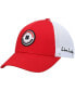 Men's Red, White Utah Utes Motto Trucker Snapback Hat