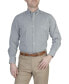 Фото #1 товара Men's Mini Gingham Cotton Stretch Long Sleeve Shirt