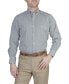 ფოტო #1 პროდუქტის Men's Mini Gingham Cotton Stretch Long Sleeve Shirt