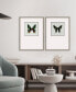Фото #3 товара Great Butterfly I Framed Art, Set of 2