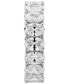 ფოტო #3 პროდუქტის Cubic Zirconia Oval Eternity Band in Sterling Silver