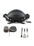 Q 2400 Electric Grill (Black) with Thermometer and Tool Set