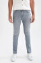 Фото #1 товара Pedro Slim Fit Normal Bel Dar Paça Jean Pantolon