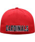Фото #5 товара Men's Red Louisville Cardinals Reflex Logo Flex Hat