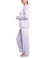 Фото #3 товара Пижама женская WHITE ORCHID с принтом и застежкой генлей