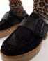 Clarks Linoso Monk shoes in black