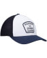 Men's White, Navy Presidential Suite Trucker Snapback Hat