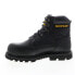 Фото #9 товара Caterpillar Structure Cool Composite Toe P91343 Mens Black Wide Work Boots