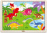 Фото #1 товара Viga Viga 51460 Puzzle na podkładce 24 elementy - dinozaury