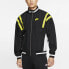 Фото #4 товара Nike Sportswear 撞色运动梭织Logo夹克外套 男款 黑色 / Куртка Nike Sportswear Logo CJ4922-010