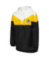 ფოტო #2 პროდუქტის Women's Black, Gold Boston Bruins Staci Half-Zip Windbreaker Jacket