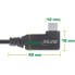 Фото #1 товара InLine USB4 cable - USB-C - single angled - PD 240W - 8K60Hz - TPE - black - 2m