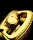 ფოტო #7 პროდუქტის Men's Gold-Tone Stainless Steel Link Bracelet 46mm