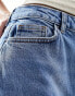 New Look straight leg jean in mid blue wash 34 - фото #8