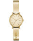 Фото #1 товара Women's Soho Gold-Tone Stainless Steel Half-Bangle Bracelet Watch 24mm NY2307