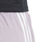 ფოტო #5 პროდუქტის Women's Pacer Training 3-Stripes Woven High-Rise Shorts