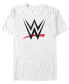 Men's WWE Logo Short Sleeve T-shirt Белый, XLARGE - фото #1