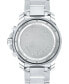 ფოტო #4 პროდუქტის Men's Series 800 Swiss Quartz Chronograph Performance Silver-Tone Steel Watch 42mm