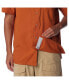 ფოტო #3 პროდუქტის Men's Texas Orange Texas Longhorns Slack Tide Omni-Shade Button-Up Camp Shirt