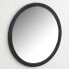 Фото #4 товара Großer runder Spiegel aus schwarzem Ratt