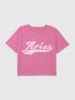 Kids Zodiac Aries Graphic Boxy Crop Tee