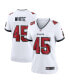 Фото #2 товара Women's Devin White White Tampa Bay Buccaneers Game Jersey