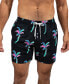 Men's The Havana Nights Quick-Dry 5-1/2" Swim Trunks with Boxer Brief Liner