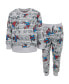 ფოტო #1 პროდუქტის Spider-Man French Terry Sweatshirt and Jogger Pants Set Toddler |Child Boys