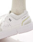 Фото #3 товара ON The Roger Clubhouse trainers in white and lime