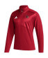 ფოტო #3 პროდუქტის Men's Red Louisville Cardinals Sideline AEROREADY Raglan Sleeve Quarter-Zip Jacket