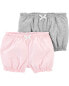 Baby 2-Pack Bubble Shorts NB