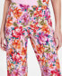 Фото #4 товара Women's Printed Culotte Pants, Created for Macy's