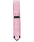 Фото #3 товара Men's Solid Textured Stripe Tie