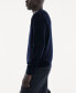 Фото #4 товара Men's 100% Merino Wool V-Neck Sweater