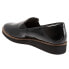 Фото #5 товара Softwalk Whistle S1810-005 Womens Black Wide Leather Loafer Flats Shoes 7.5