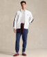 Фото #4 товара Men's Double-Knit Mesh Track Jacket