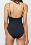 Onia Arianna Women's 173564 ONE Piece Swimsuit Black Size S