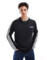 Adidas Originals Adibreak long sleeve t-shirt in black Черный, XL - фото #1